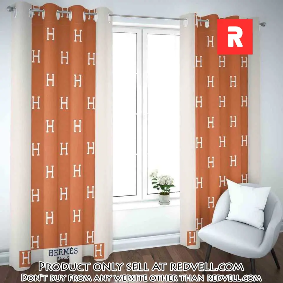 Hermes premium window curtains hot  set wc057 rv4946325